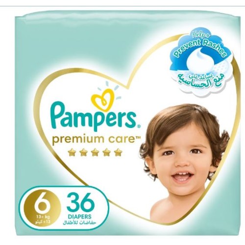 PAMPERS DIAPERS NO.6 (36D)